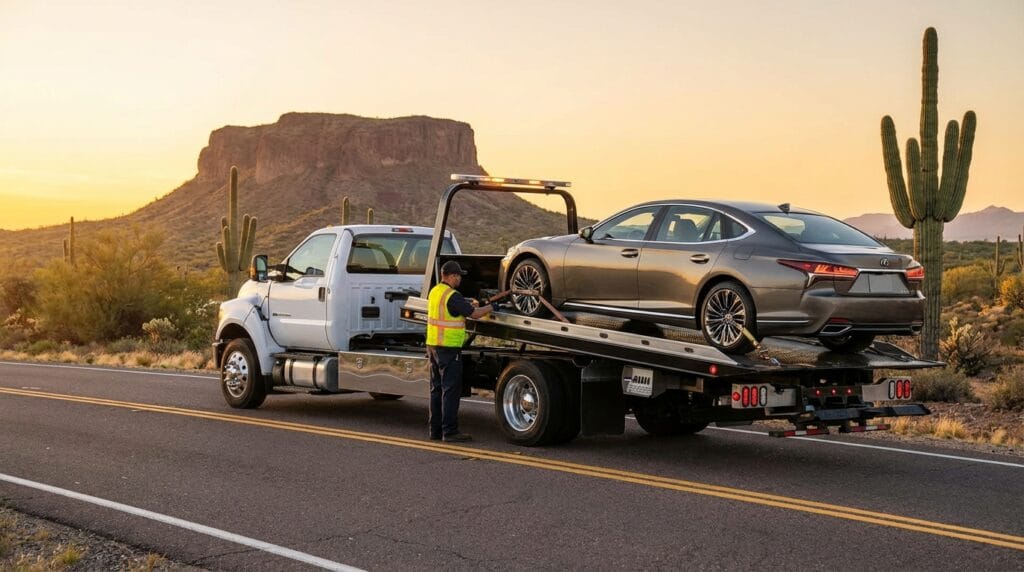 Read more about the article Heavy Duty Towing Mesa AZ For Big Rigs