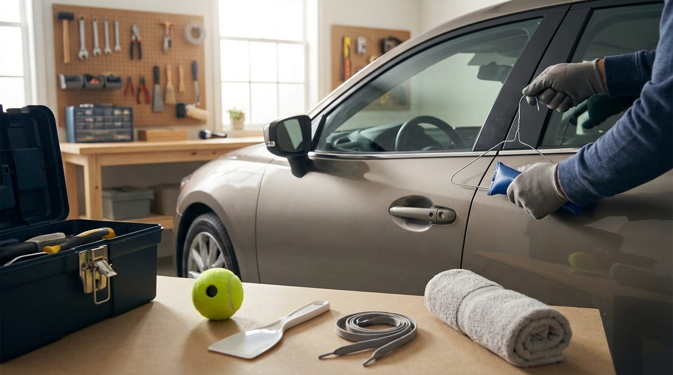 You are currently viewing How to Safely Break Into Your Own Car Using Household Items (Without Smashing a Window)