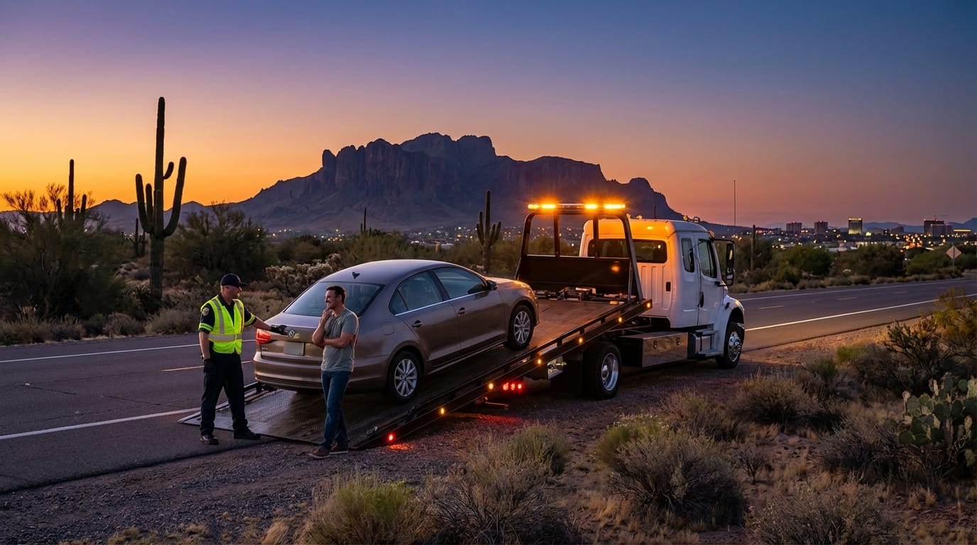 You are currently viewing Mesa, AZ Emergency Towing: Minimizing Roadside Stress