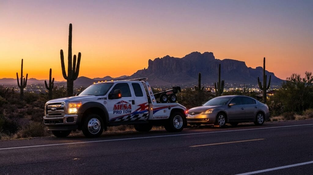 Read more about the article Mesa Towing Service Costs Dec 2025 Explained