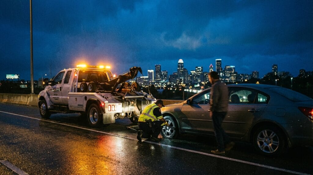 Read more about the article Need 24 Hour Towing? We Can Help Now