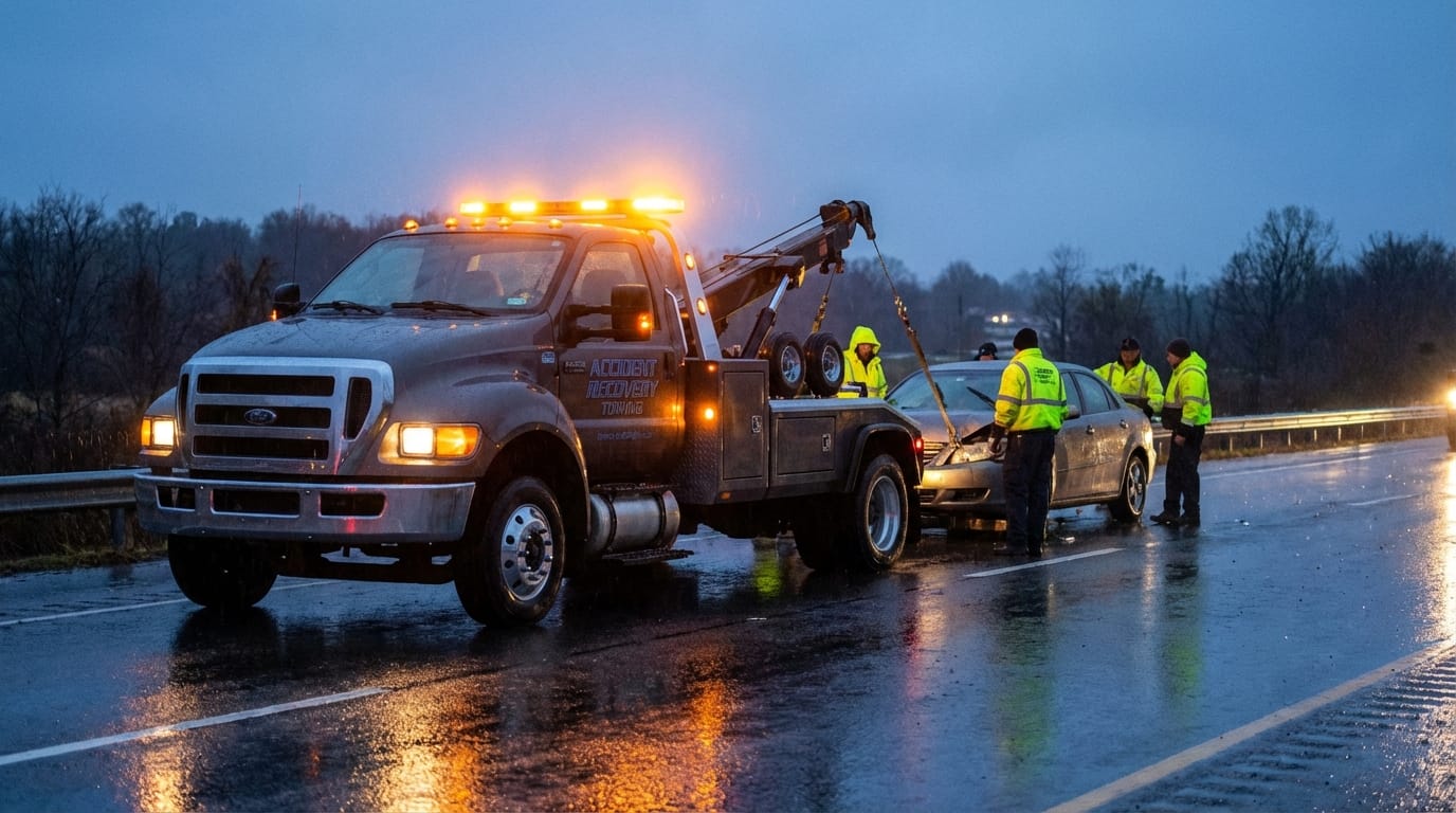 You are currently viewing Top 5 Accident Recovery Towing Facts to Know
