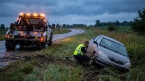 Read more about the article How to Free a Car Stuck in Ditch Fast