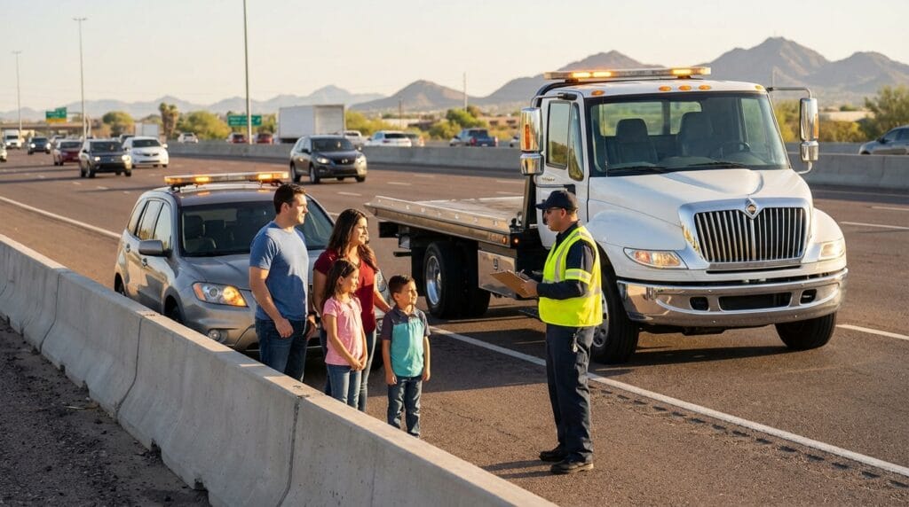 How to Stay Safe and Sane While Waiting for Roadside Assistance on a Busy Highway