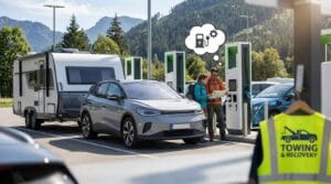 Read more about the article How to Tow with Your EV Without Losing Your Mind at the Charging Station