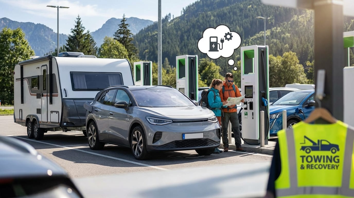 You are currently viewing How to Tow with Your EV Without Losing Your Mind at the Charging Station