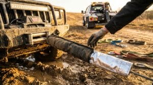 Read more about the article How to Winch Your 4×4 Out of Deep Mud Without Snapping Your Line