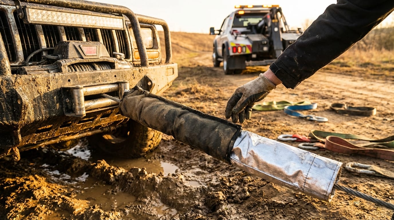 You are currently viewing How to Winch Your 4×4 Out of Deep Mud Without Snapping Your Line