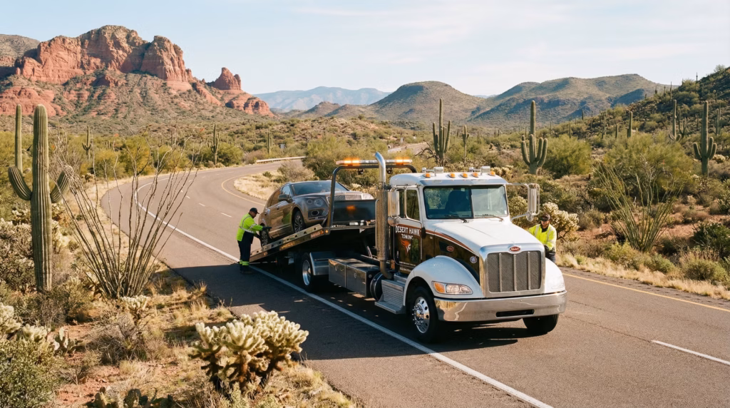 24 Hour Emergency Towing Services in Mesa AZ - Tow Mesa